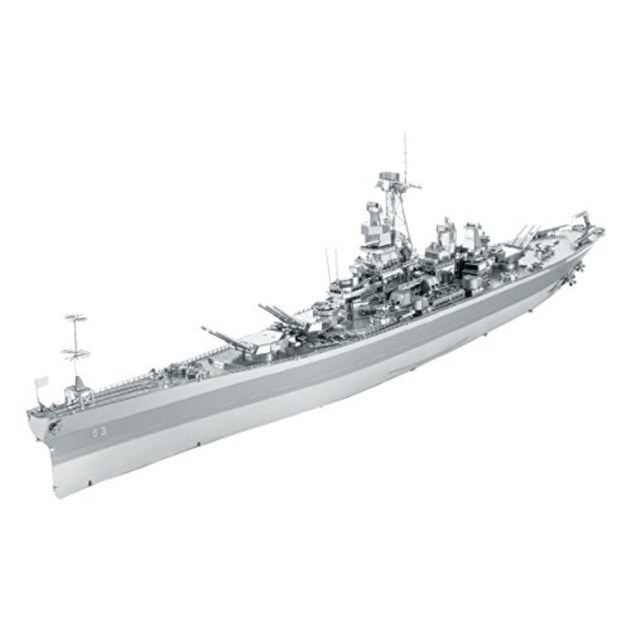 Model Kit Uss Missouri - ชุดโมเดลโลหะ 3 มิติ รุ่น Metal Earth