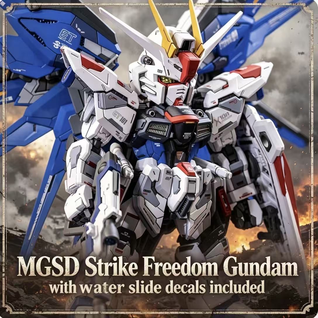 Model Kit Third Party - X10A GaogaoMGSD Q-version Strike Freedom Gundam