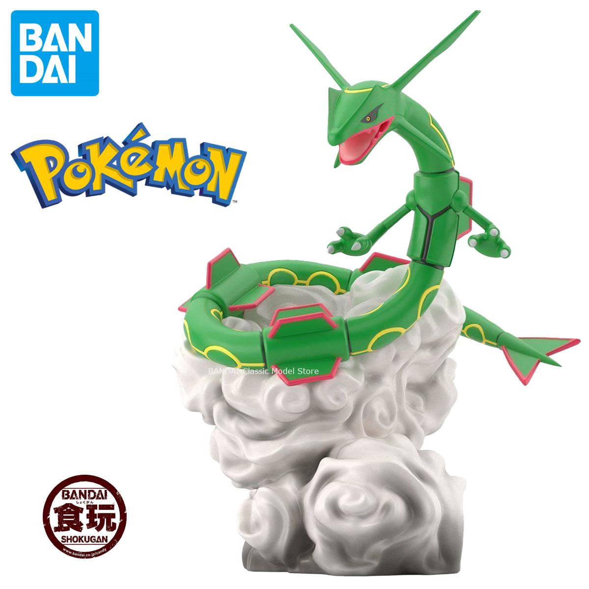 Model Kit Rayquaza - ของแท้อย่างเป็นทางการ Bandai Pokemon Hoenn Scale World