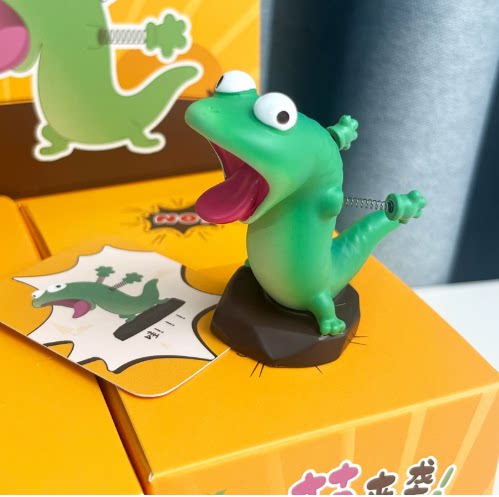 Model Kit Lizard - ของเล่นสะสมคุณภาพสูง ฮ็อปเปอร์ส ทอม ลิซาร์ด บลายด์บ็อกซ์ ของตกแต่งอนิเมะ