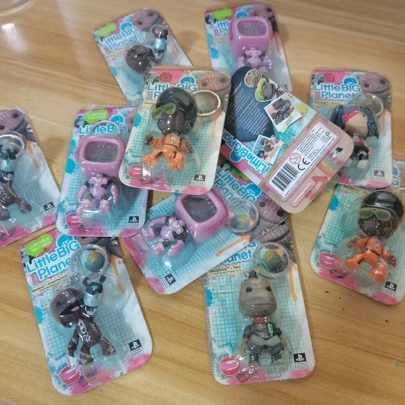Model Kit Robot - ลิตเติ้ลบิ๊กแพลนเน็ต แซคบอย ตุ๊กตาเกมน่ารัก อนิเมะ ฟิกเกอร์ พวงกุญแจ