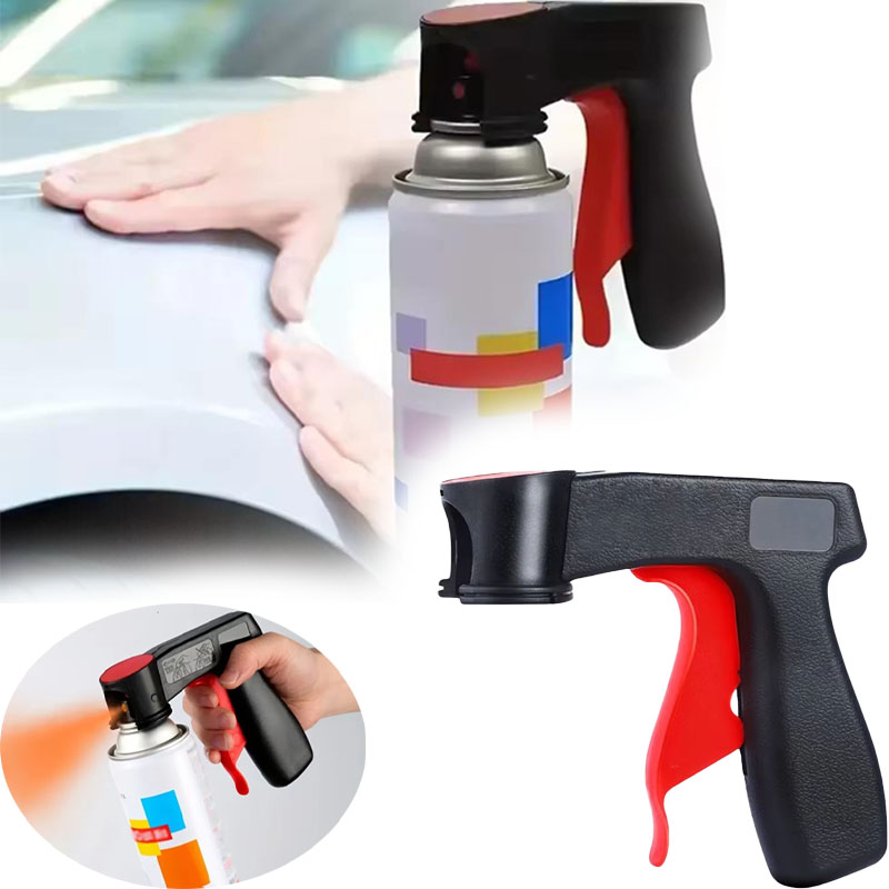 Spray Can Lacquer - 1-10PCS พลาสติก Assisted มือสเปรย์ปืนสีสเปรย์ Booster Handle
