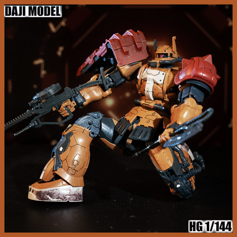 Model Kit Robot - โมเดลใหม่มาแรง DAJI รุ่น HG 1/144 MS-06F