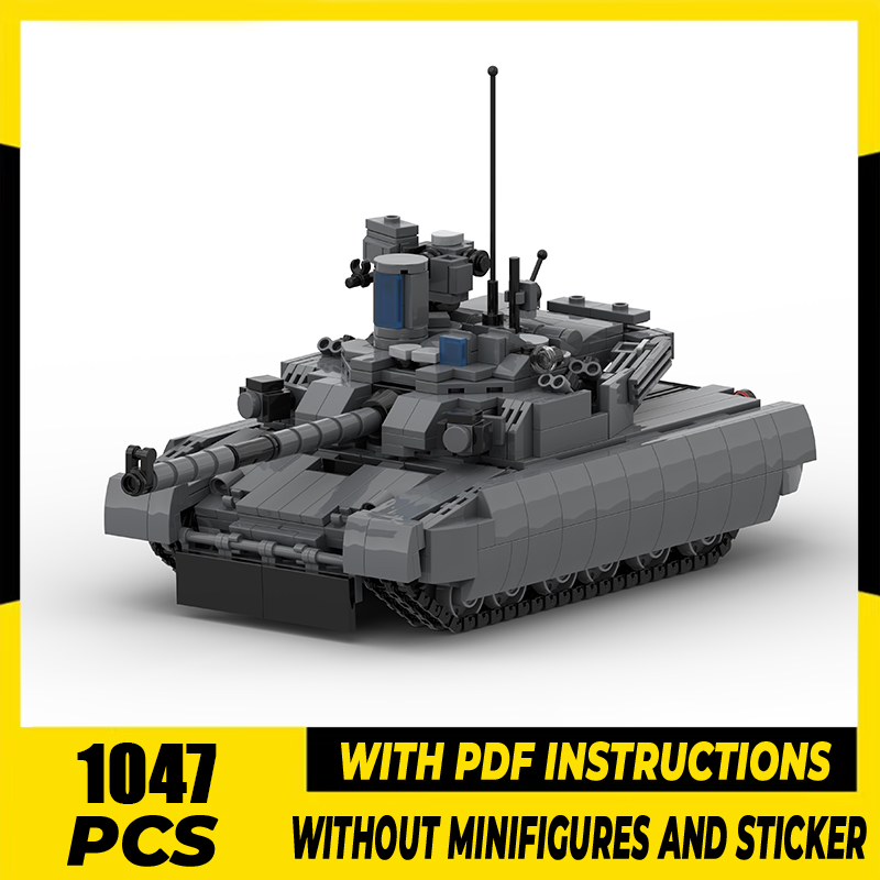 Model Kit Armored Core - รถหุ้มเกราะรุ่น Moc Building Blocks BM Oplot