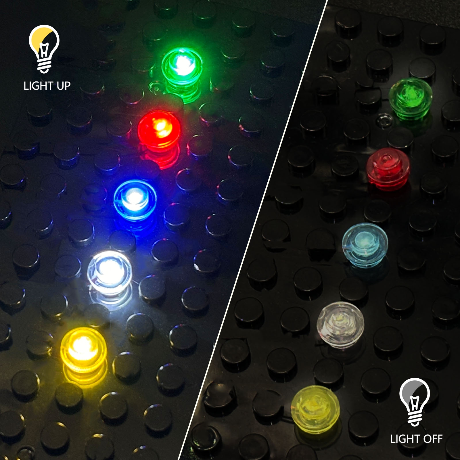10 ชิ้นที่มีสีสันชุดไฟ LED, DI - Model Kit Chemistry บทวิจารณ์และราคา