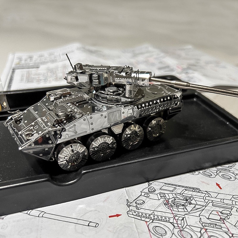 ชุดประกอบโมเดลรถถัง Stryker แบ - Model Kit Armored Core บทวิจารณ์และราคา