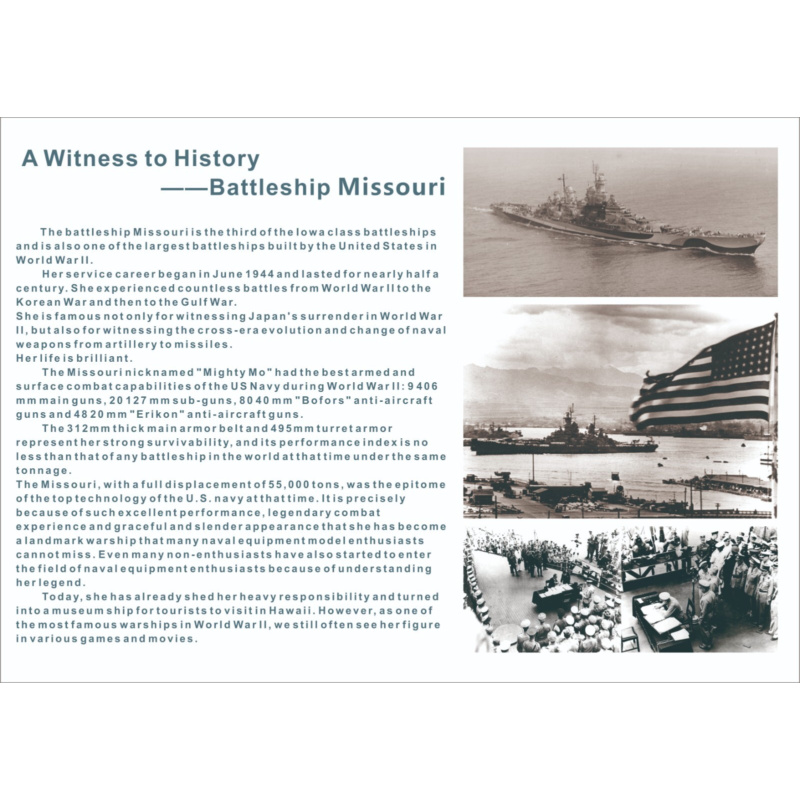 Very Fire 1/700 USS Missouri S - Model Kit Uss Missouri บทวิจารณ์และราคา