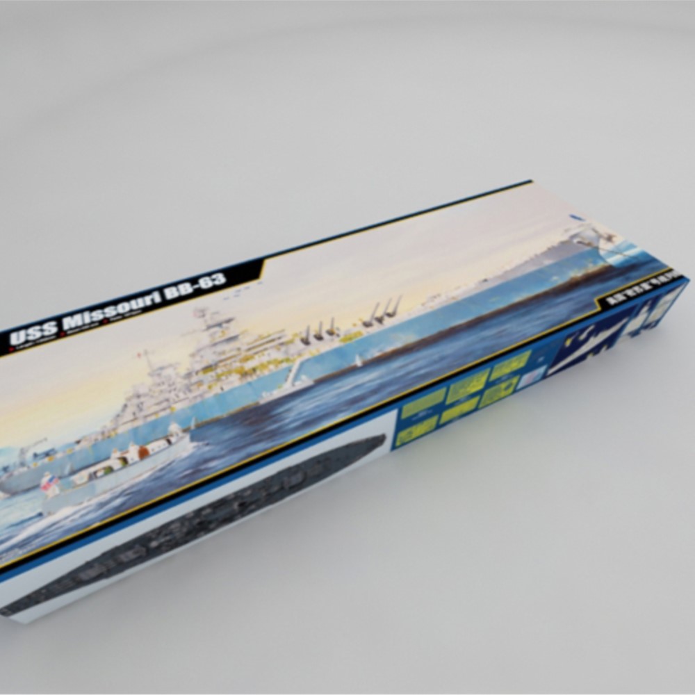ชุดประกอบเรือรบ Trumpeter 0370 - Model Kit Uss Missouri บทวิจารณ์และราคา