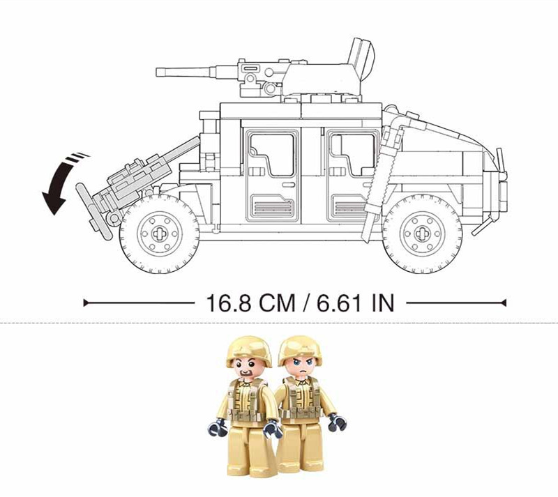 265PCS WW2 ทหาร SWAT H1 Assaul - Model Kit Armored Core บทวิจารณ์และราคา
