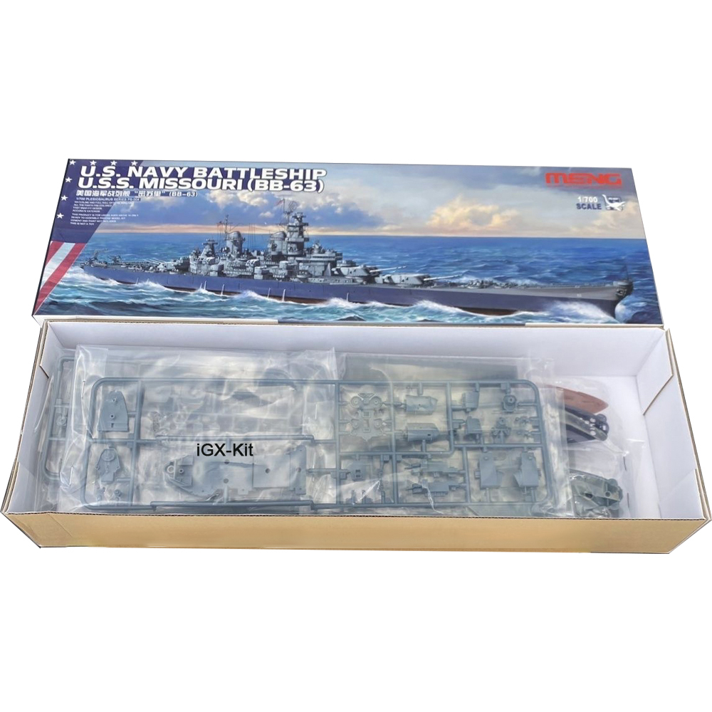 Meng PS004 ชุดประกอบโมเดลเรือร - Model Kit Uss Missouri บทวิจารณ์และราคา