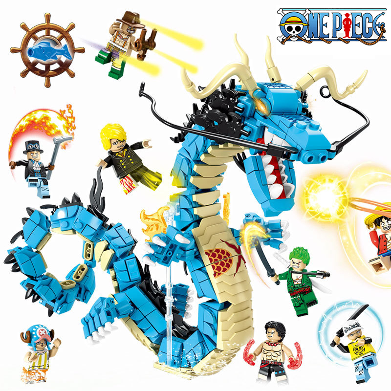 ตัวต่อวันพีซ 8in1 บลูดราก้อน ไ - Model Kit Chemistry บทวิจารณ์และราคา