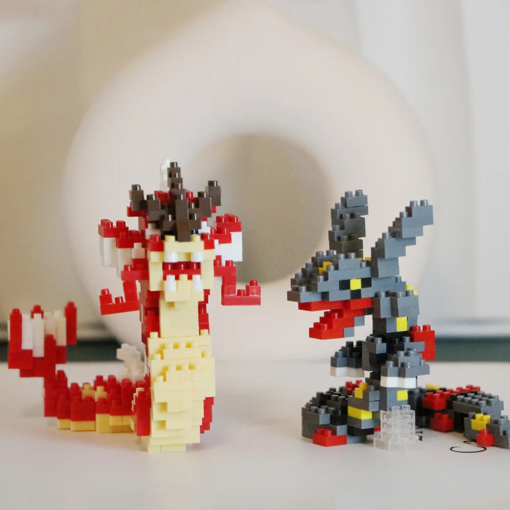 Pokemon Micro Building Blocks  - Model Kit Rayquaza บทวิจารณ์และราคา
