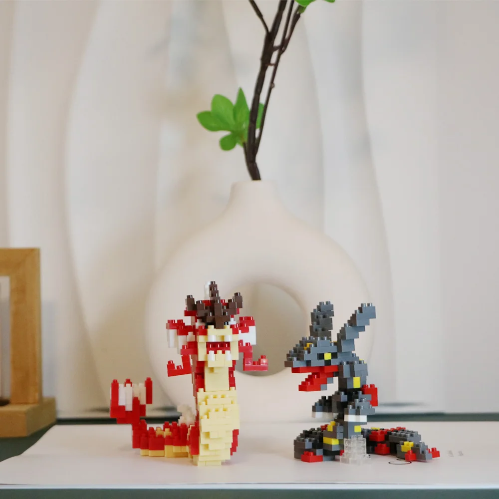 Pokemon Micro Building Blocks  - Model Kit Rayquaza บทวิจารณ์และราคา
