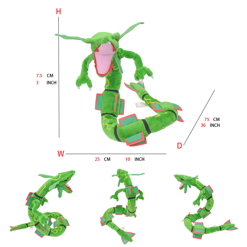Pokemon Rayquaza ตุ๊กตาตุ๊กตาส - Model Kit Rayquaza บทวิจารณ์และราคา